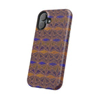 Fractyl Impact Resistant Iphone 16 Pro Case - Geometric Tribal Magnetic MagSafe Cover