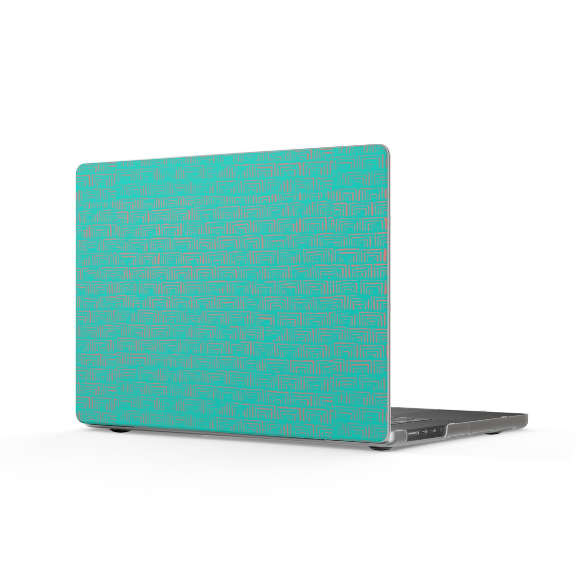 Turquoise Matte MacBook Case — Minimal Solid Color Laptop Cover
