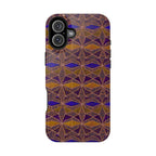 Phone Case — Geometric Tribal Pattern Magnetic Impact-Resistant Case, Fractyl impact resistant iphone 16 pro case shown with a precise fit and stylish tribal pattern.