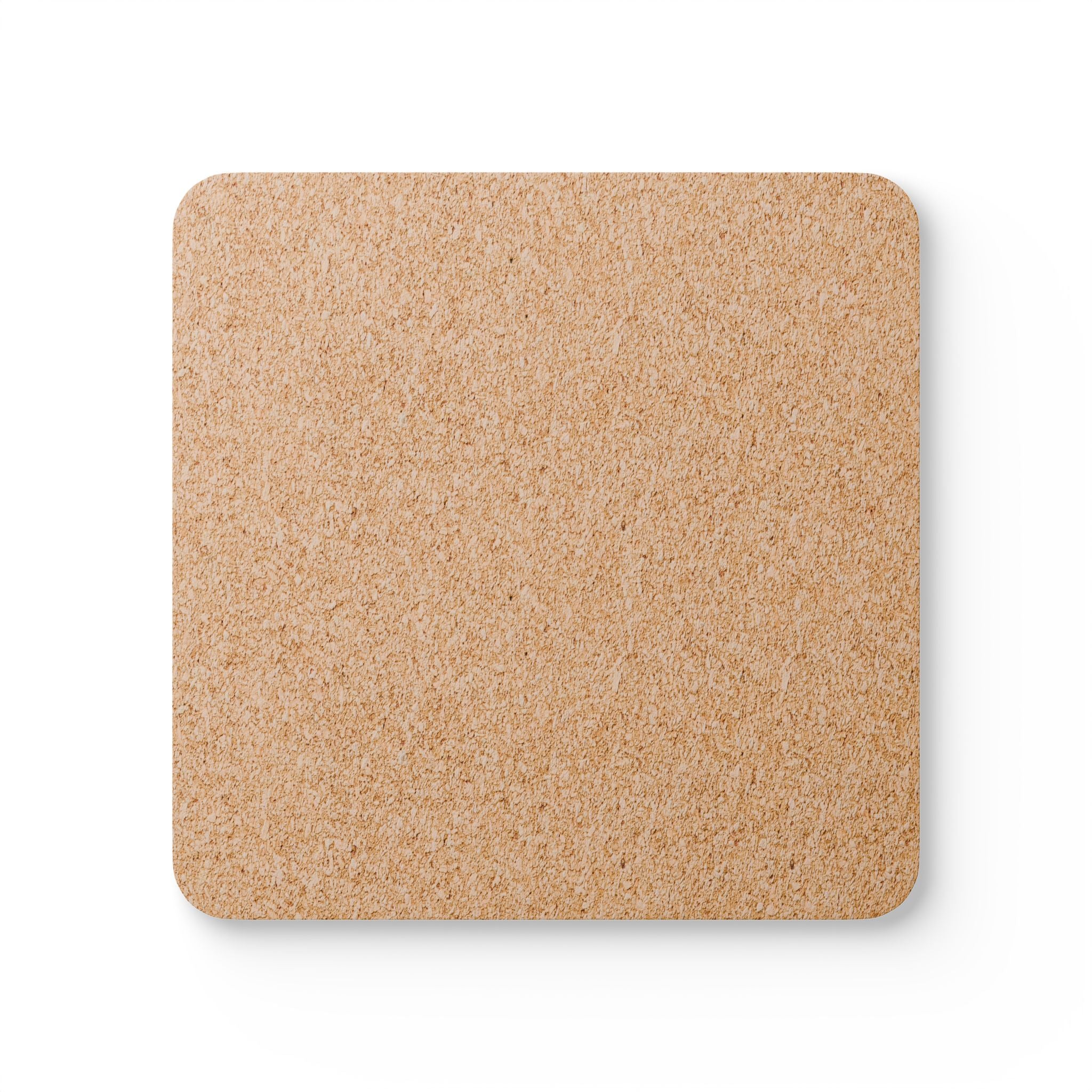 Abstract Red Chevron Coaster Set (4) — Modern Geometric Cork-Back Drink Coasters
