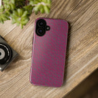 Pink Textured Wireless Charging Case | Premium Slim Dual-Layer Protective iPhone Cover