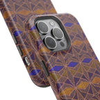 Fractyl Impact Resistant Iphone 16 Pro Case - Geometric Tribal Magnetic MagSafe Cover