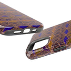Fractyl Impact Resistant Iphone 16 Pro Case - Geometric Tribal Magnetic MagSafe Cover