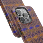 Fractyl Impact Resistant Iphone 16 Pro Case - Geometric Tribal Magnetic MagSafe Cover