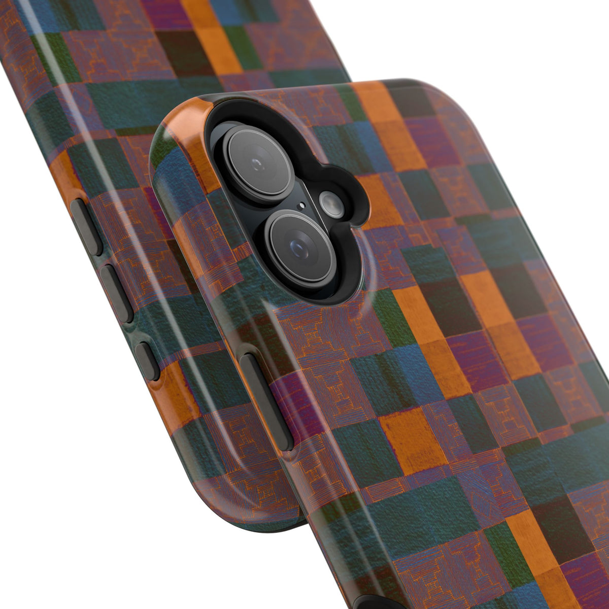 Fractyl Wireless Charging iPhone 18 Pro Case - Impact-Resistant Quilted Pattern