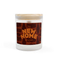 New Home Scented Candle — Frosted Glass 11oz (Rise N' Shine)