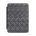 Gray Geometric Kindle Case — Modern Pattern E-Reader Cover featuring a sophisticated geometric design that reflects light subtly. Ideal Kindle case cover for style-conscious readers.