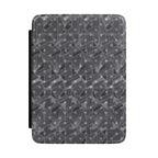 Gray Geometric Kindle Case — Modern Pattern E-Reader Cover featuring a sophisticated geometric design that reflects light subtly. Ideal Kindle case cover for style-conscious readers.