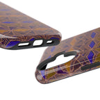 Fractyl Impact Resistant Iphone 16 Pro Case - Geometric Tribal Magnetic MagSafe Cover