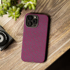 Pink Textured Wireless Charging Case | Premium Slim Dual-Layer Protective iPhone Cover