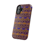 Fractyl Impact Resistant Iphone 16 Pro Case - Geometric Tribal Magnetic MagSafe Cover
