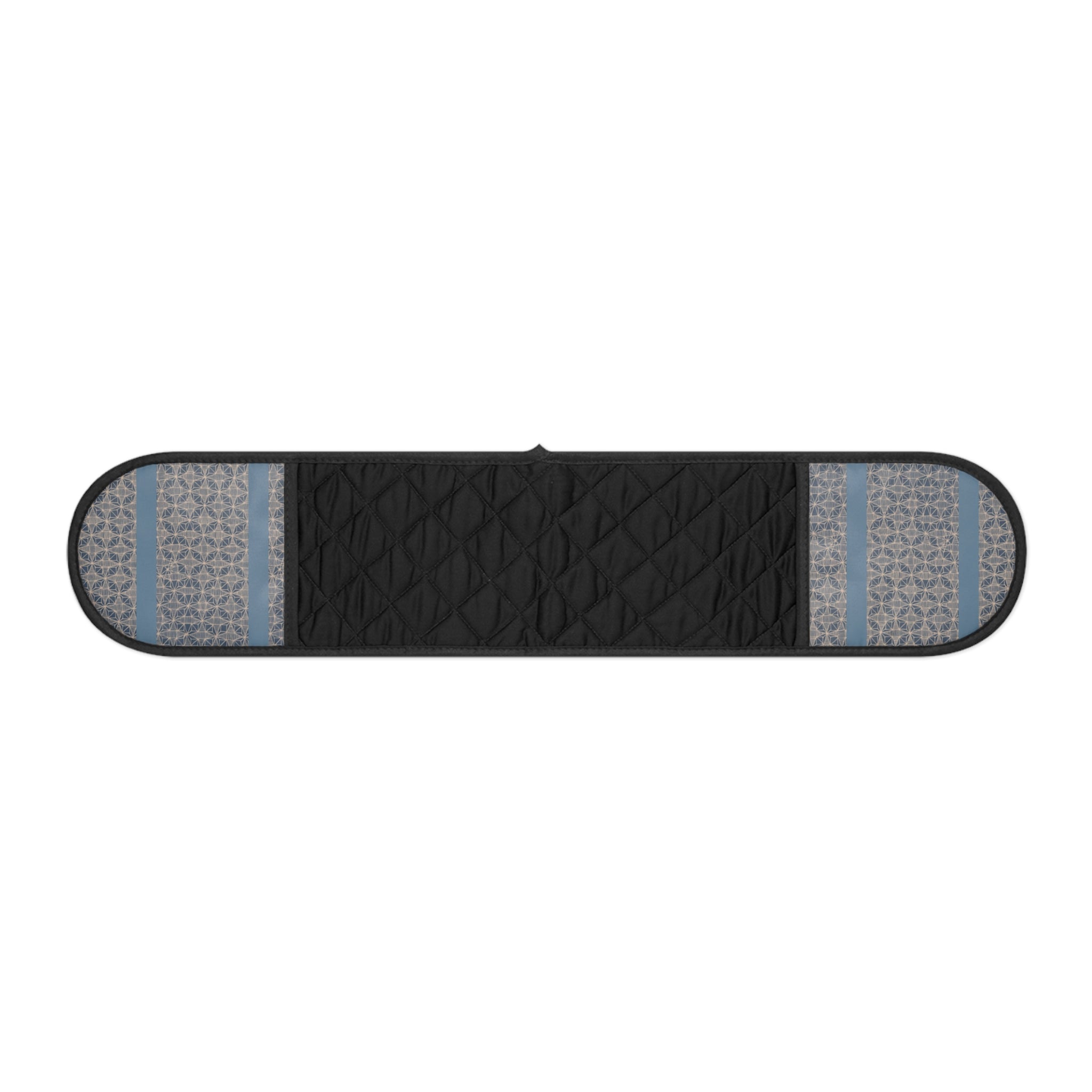 Double-Handled Oven Mitts — Reversible Quilted Kitchen Hot Pads