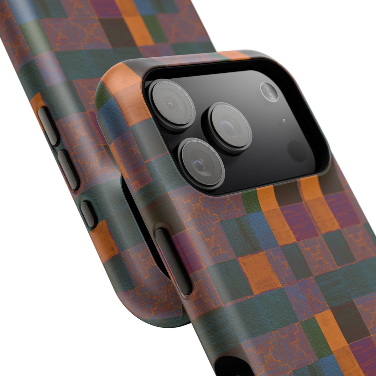 Fractyl Wireless Charging iPhone 18 Pro Case - Impact-Resistant Quilted Pattern