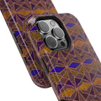 Fractyl Impact Resistant Iphone 16 Pro Case - Geometric Tribal Magnetic MagSafe Cover