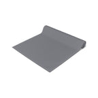 Solid Gray Table Runner — Cotton-Poly Dining Accent