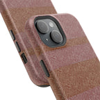 Striped Leather-Texture Magnetic Phone Case — Impact-Resistant iPhone Cover, protective textured wireless charging iphone 18 pro max case