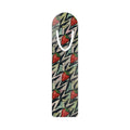 Strawberry Pattern Metal Bookmark — Retro Fruit Design Reading Accessory