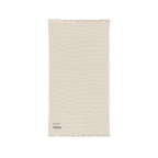 Waffle Cotton Throw Blanket — Embroidered "Home" Accent Throw