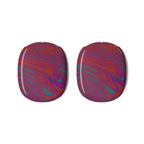 Psychedelic AirPods Case For AirPods Max, Colorful Swirl Polycarbonate Snap-On Shells with lightweight protective airpods max earcup covers