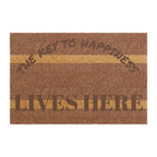 Welcome Finally Home Doormat — Rustic Coir Entry Mat