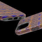 Fractyl Impact Resistant Iphone 16 Pro Case - Geometric Tribal Magnetic MagSafe Cover