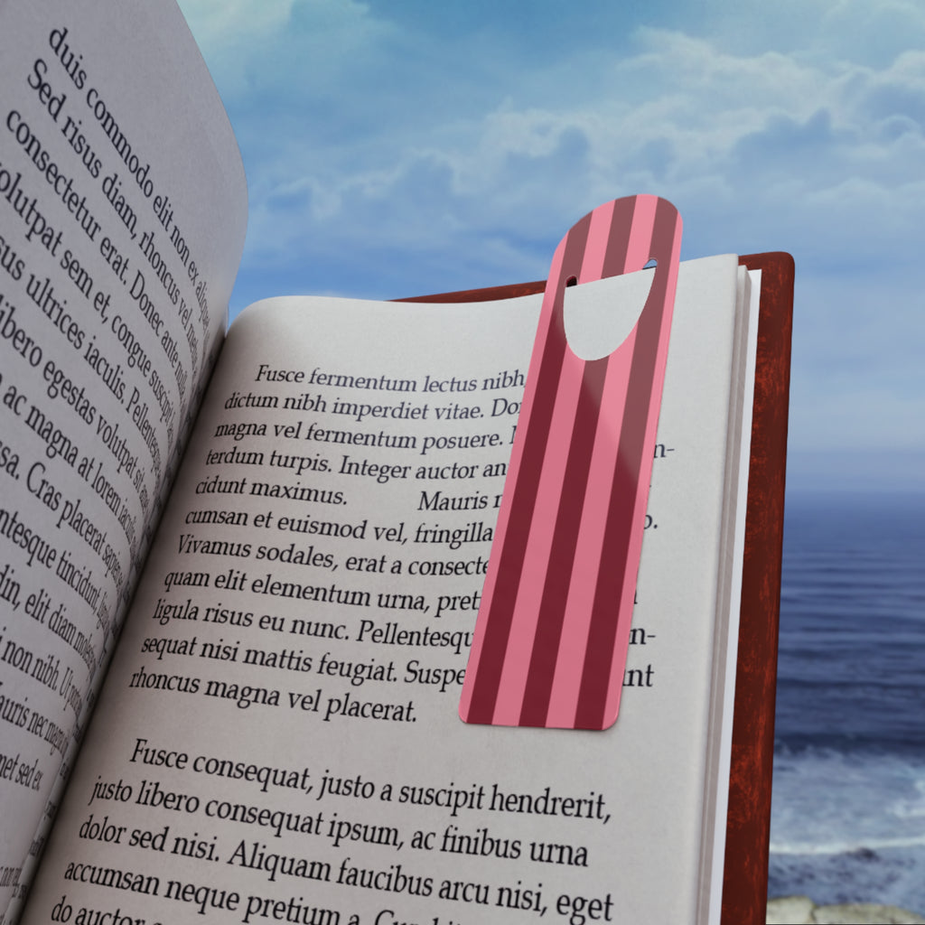 Personalized Aluminum Bookmark - Perfect Gifts for Avid Readers with Page-Holding Slot