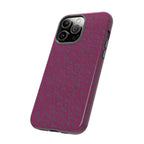 Pink Textured Wireless Charging Case | Premium Slim Dual-Layer Protective iPhone Cover