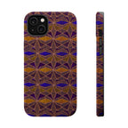 Phone Case — Geometric Tribal Pattern Magnetic Impact-Resistant Case, Fractyl impact resistant iphone 16 pro case shown with slim profile and accessible buttons.