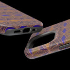 Fractyl Impact Resistant Iphone 16 Pro Case - Geometric Tribal Magnetic MagSafe Cover