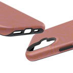 Protective iPhone 18 Pro Max Case With Terracotta Geometric MagSafe Impact Resistance