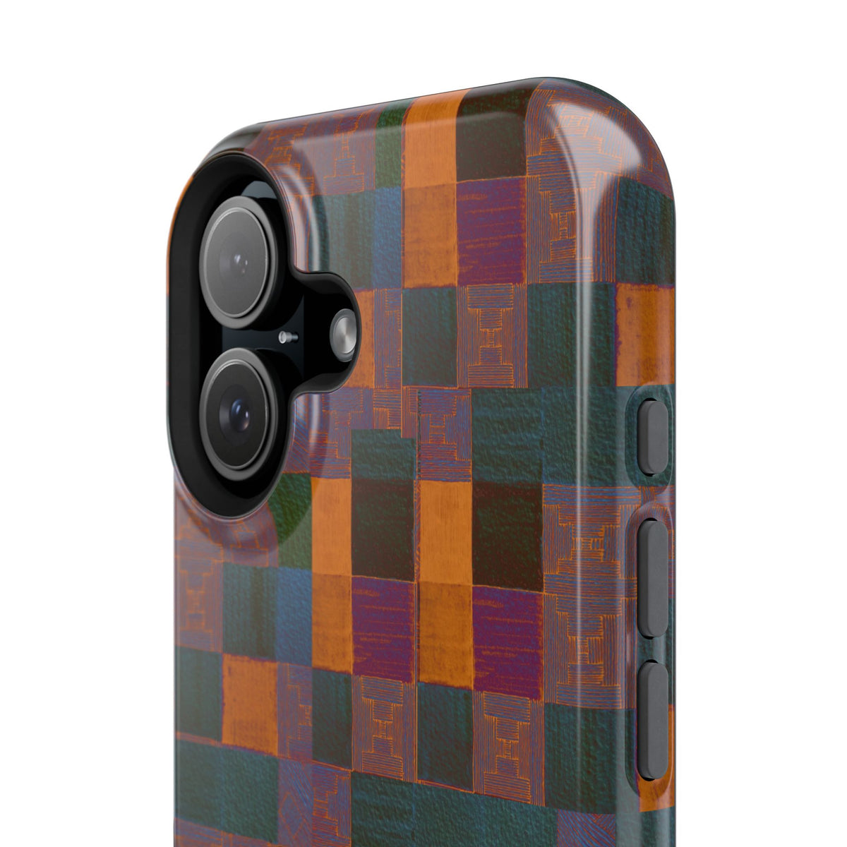 Fractyl Wireless Charging iPhone 18 Pro Case - Impact-Resistant Quilted Pattern