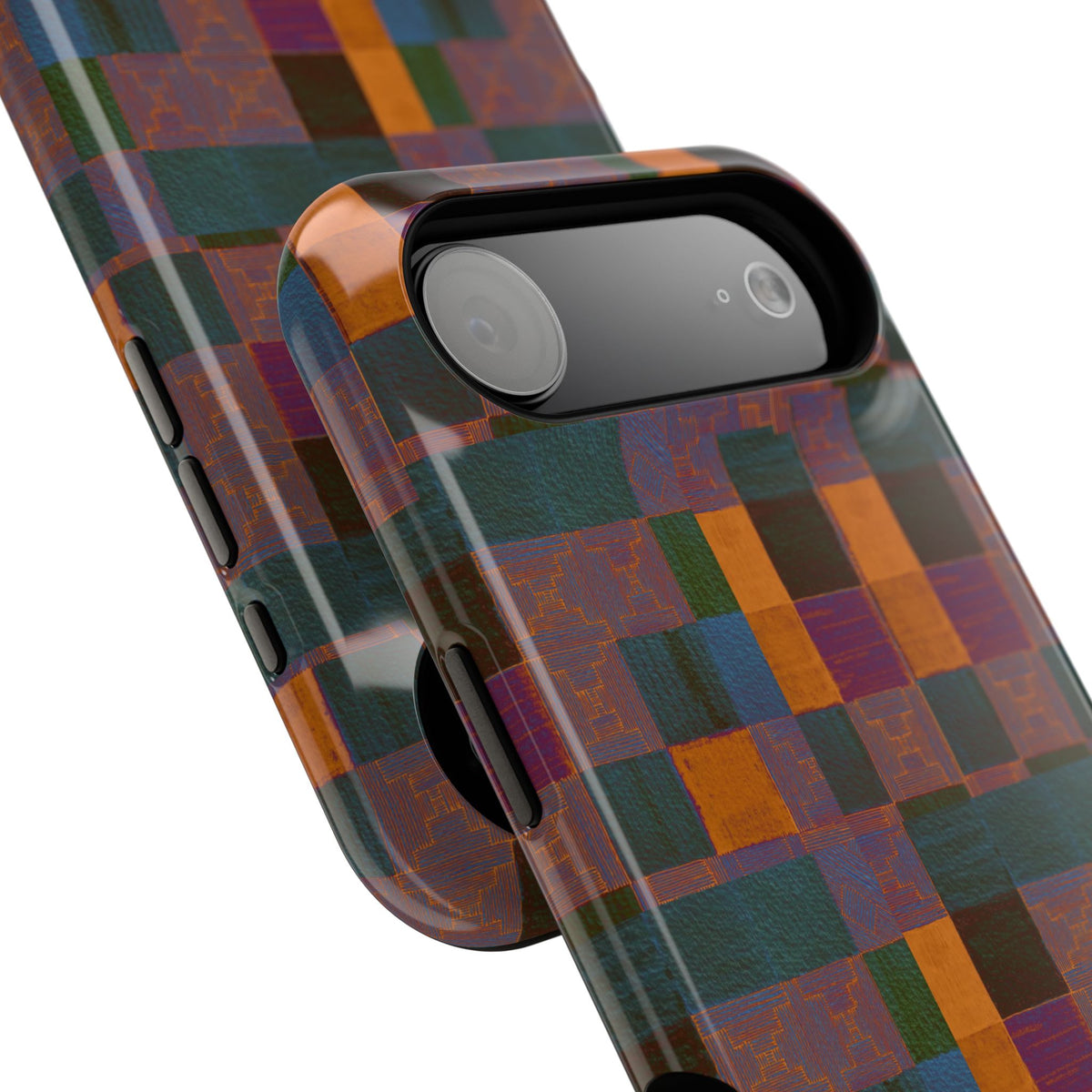 Fractyl Wireless Charging iPhone 18 Pro Case - Impact-Resistant Quilted Pattern