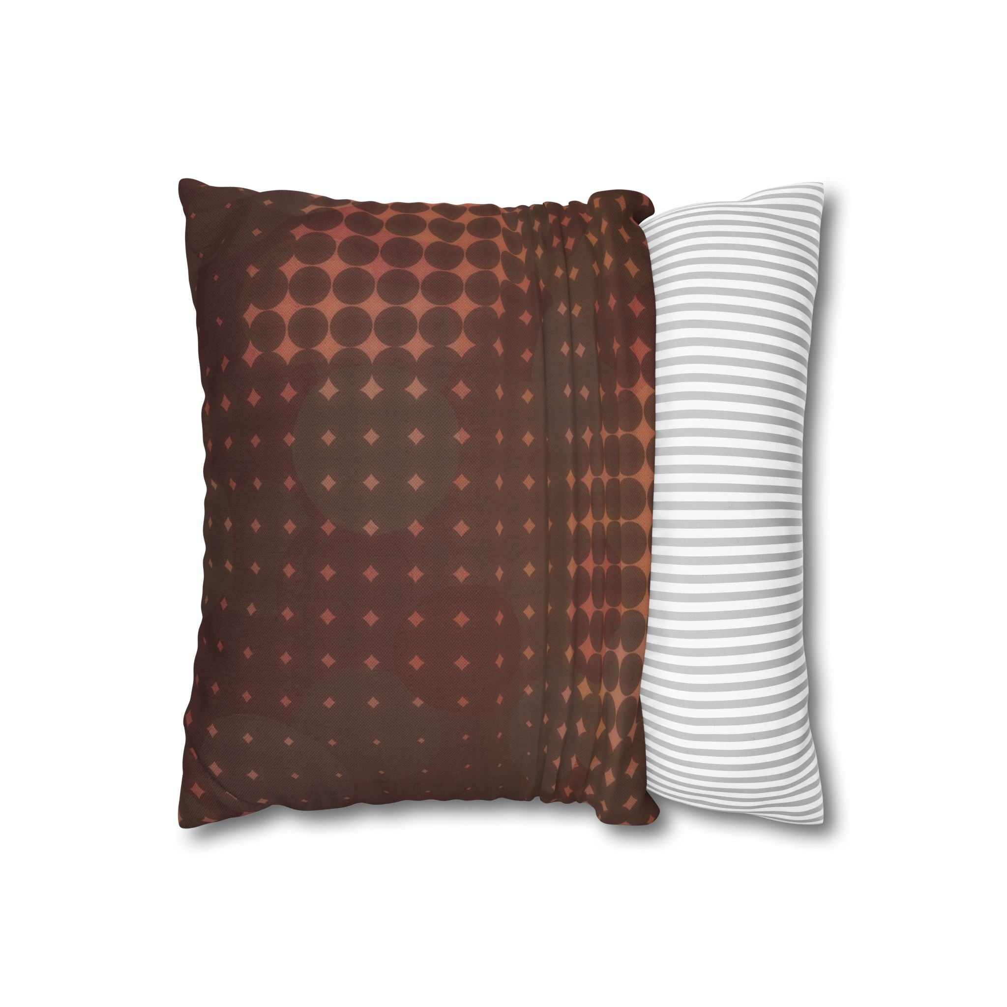 Spun Polyester Square Pillowcase