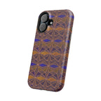 Fractyl Impact Resistant Iphone 16 Pro Case - Geometric Tribal Magnetic MagSafe Cover