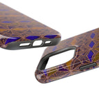 Fractyl Impact Resistant Iphone 16 Pro Case - Geometric Tribal Magnetic MagSafe Cover