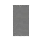 Waffle Cotton Throw Blanket — Embroidered "Home" Accent Throw