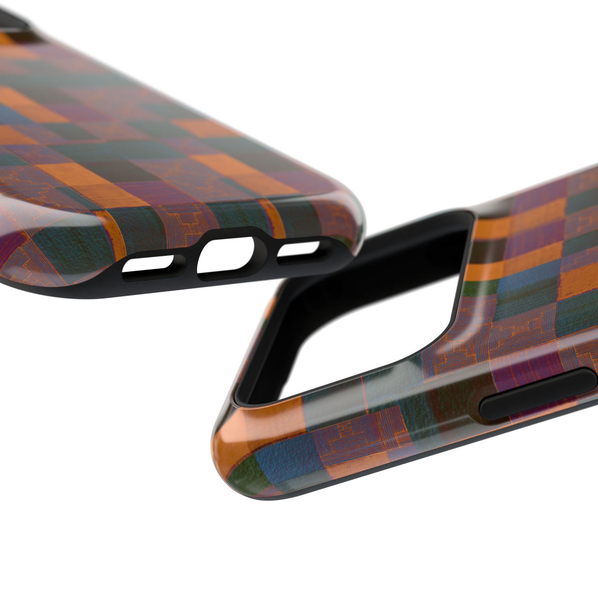 Fractyl Wireless Charging iPhone 18 Pro Case - Impact-Resistant Quilted Pattern