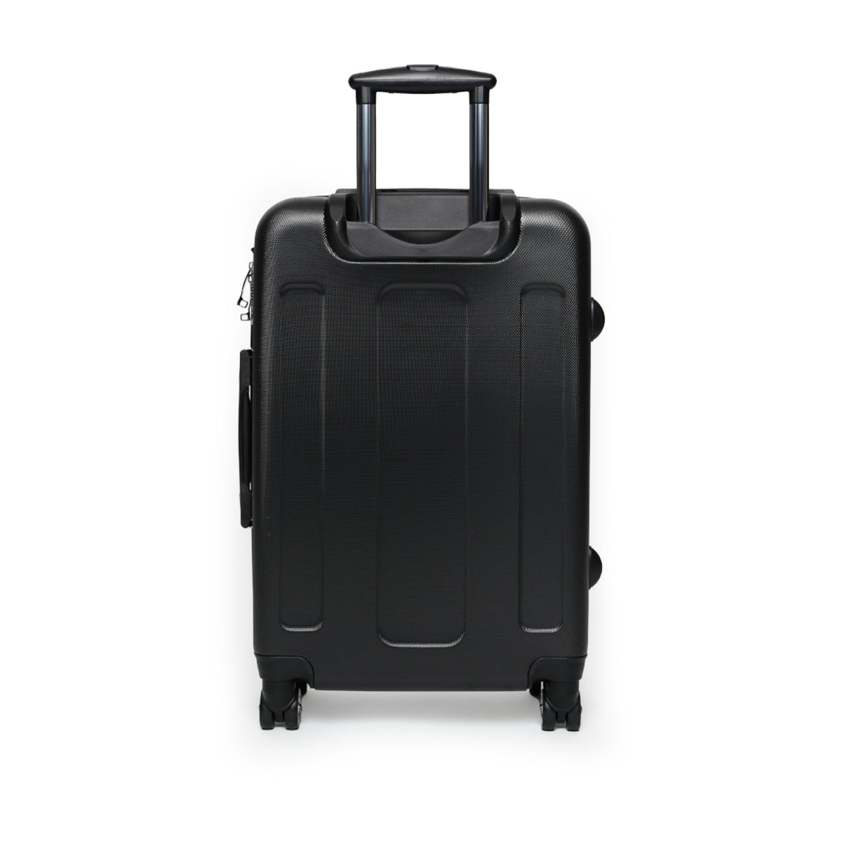 Red Geometric Pattern Carry-On Suitcase — Modern Travel Luggage