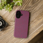 Pink Textured Wireless Charging Case | Premium Slim Dual-Layer Protective iPhone Cover