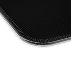LED Wireless Charging Gaming Mouse Pad — Geometric Amber RGB Desk Mat
