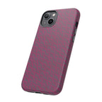Pink Textured Wireless Charging Case | Premium Slim Dual-Layer Protective iPhone Cover