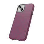Pink Textured Wireless Charging Case | Premium Slim Dual-Layer Protective iPhone Cover