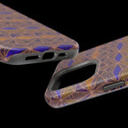 Fractyl Impact Resistant Iphone 16 Pro Case - Geometric Tribal Magnetic MagSafe Cover