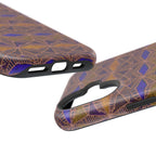 Fractyl Impact Resistant Iphone 16 Pro Case - Geometric Tribal Magnetic MagSafe Cover