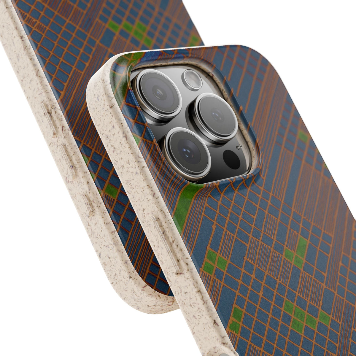Eco Friendly iPhone 17 Pro Case- Melt Mode | Biodegradable PLA Bamboo MagSafe Cover