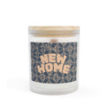 New Home Frosted Glass Candle — 11oz Scented Housewarming Gift