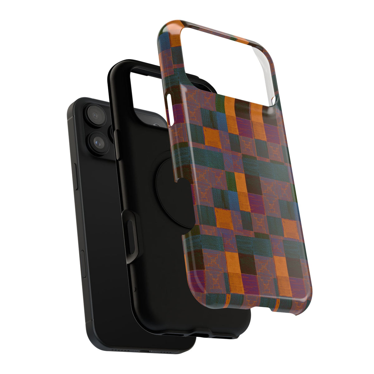 Fractyl Wireless Charging iPhone 18 Pro Case - Impact-Resistant Quilted Pattern