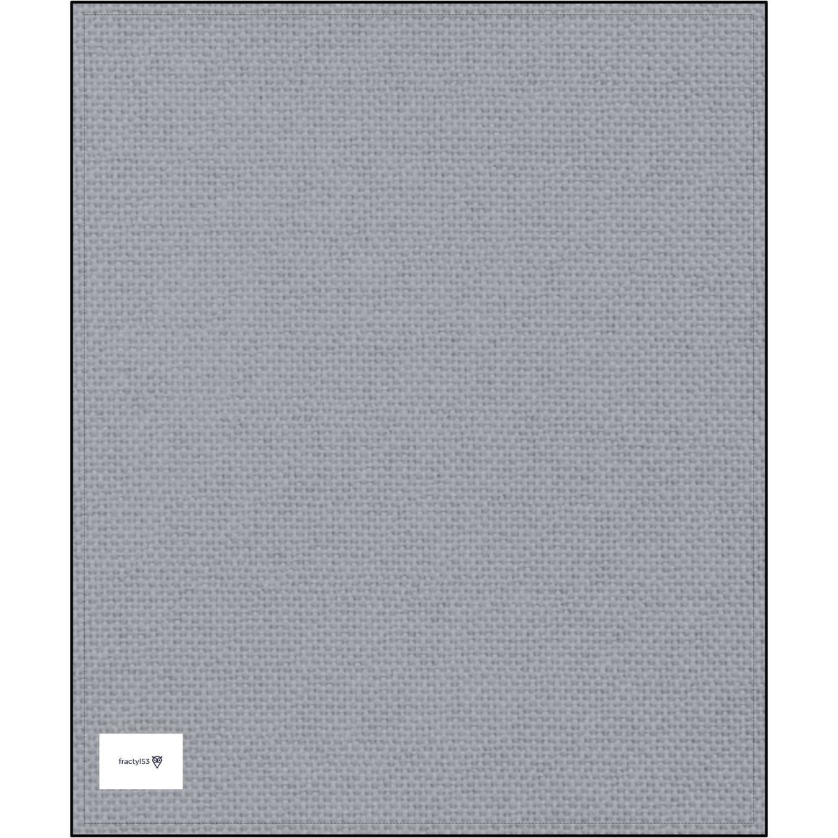 Elegant embroidered plush throw blanket in a classic medium gray tone, perfect for layering. This lightweight knitted throw elevates your living room's ambiance while offering cozy comfort.