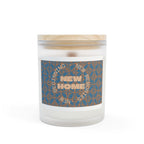 New Home Scented Candle — Frosted Glass 11oz (New Beginnings)