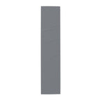 Solid Gray Table Runner — Cotton-Poly Dining Accent